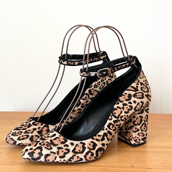 White House Black Market Shoes - White House Black Market Bethenny Leopard Print Shoes Sz 9